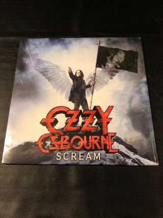 2010 Ozzy Osbourne Scream Vinyl 2 Lp 1/1500 With Shrink