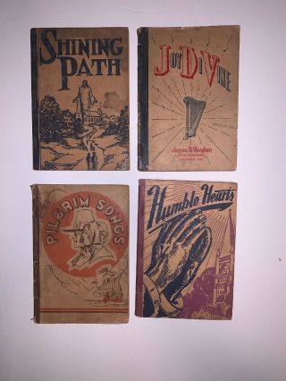 20 Vintage Hymnals From The 1930’s And 1940’s 2