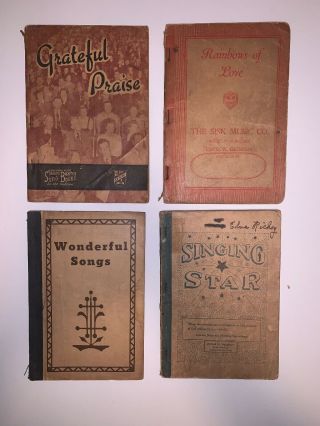 20 Vintage Hymnals From The 1930’s And 1940’s 3