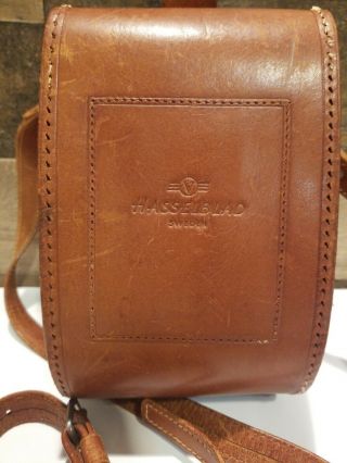 Vintage Leather Case For Hasselblad Sweden 500 C/M Folding Accessory Sweden. 2