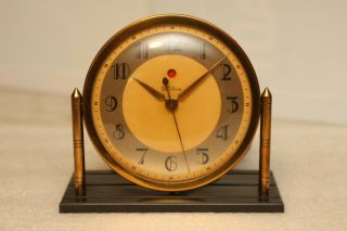Vintage 1932 - 38 Telechron Model 4f51 - A " The Telart " Electric Clock