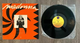 Madonna Into The Groove Everybody Rare Promo 12 " Vinyl Record You Can Dance Lp
