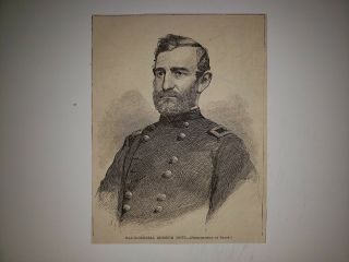 Major - General Gershom Mott Civil War 1864 Harper 