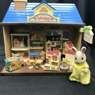 Calico Critters Toy Shop Epoch Sylvanian Families Vintage Miniature Doll House