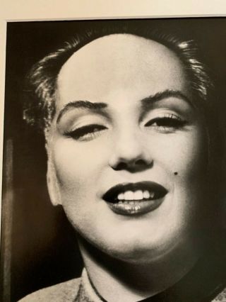 Philippe Halsman (american,  1906 - 1979) Marilyn - Mao,  1952 Gelatin Silver,  Marilyn