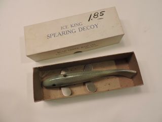 Vintage Ice King Spearing Decoy - Sucker - Fish Decoy