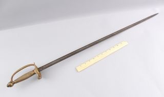 Authentic Antique 1862 C.  Roby,  Civil War Musicians Sword,