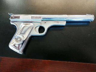 Vintage Daisy Chrome No.  118 Targeteer Air Pistol From 1930 