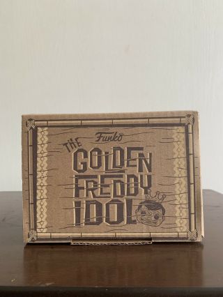 2019 Funko Fundays - Golden Freddy Idol Pop - Se 1600 - Sdcc Exclusive - - Tiki