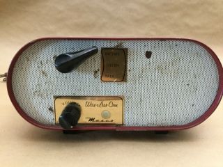 Vintage Rare Masco Mark Simpson Talk Tube Home Intercoms Model Wlcw - A