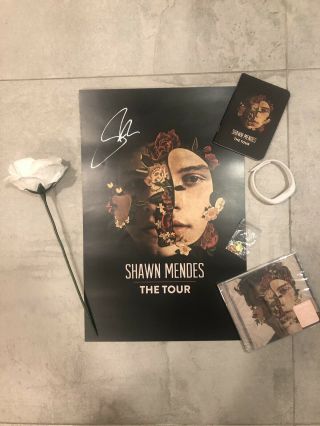 Shawn Mendes The Tour Signed Poster Bundle