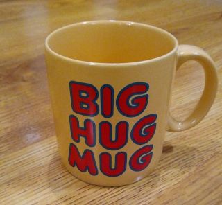 Vintage Ftd Big Hug Mug As Seen On Hbo True Detective Coffee Cup Mcconaughy