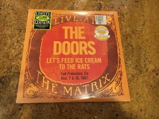 The Doors - Live At The Matrix Let’s Feed Ice Cream To The Rats Vinyl Rsd