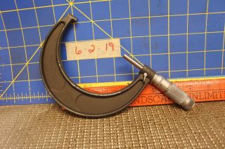 Vintage Brown & Sharpe 3 - 4” Micrometer