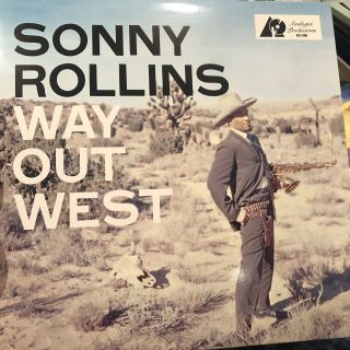 Sonny Rollins Way Out West Analogue Productions Limited Edition Lp Vinyl Record