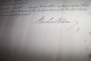 Woodrow Wilson Signed Commission Appointment 2