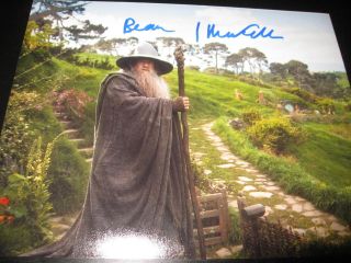 Ian Mckellen Signed Autograph 8x10 Photo The Hobbit Lord Of The Rings X3