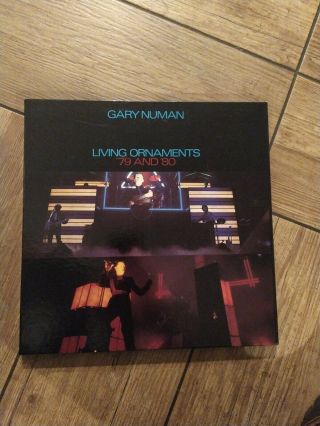 Gary Numan Living Ornaments 79 And 80 Lp Box Set Nm/nm Box 1,  Vinyl,  Wave,