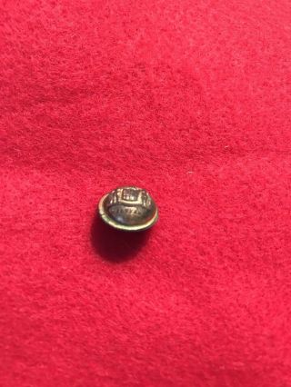 Civil War Maryland State Seal Cuff Button - Dug