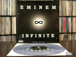 Eminem Infinite [pa] Clear Vinyl Lp Record Limited Edition Featuring D12 Members