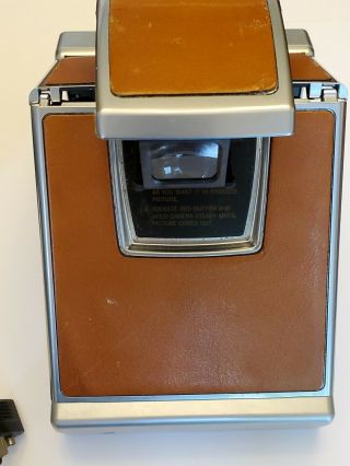 Vintage Polaroid SX - 70 Land Camera w/ Case,  Close - Up Kit 563,  Accessories,  etc. 3