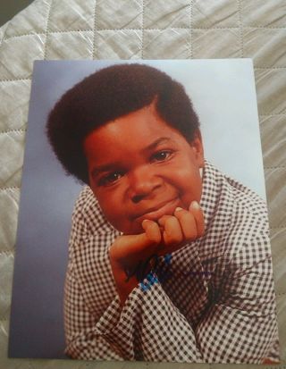 Gary Coleman Signed 8x10 Photo Different Strokes C W/coa,  Proof Rare Wow