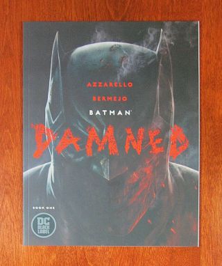 Batman Damned 1 2 3 Uncensored 1st Print Dc Black Label 2018 - 19 Fn/vf