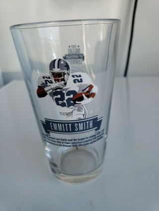 Dallas Cowboys Miller Lite Beer Glass