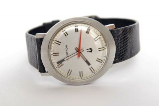 Vintage 1971 Bulova Accutron N1 Stainless Steel Wristwatch