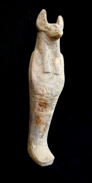 Anubis God Statue Hieroglyphic Antiquities Ancient Egyptian Sculpture Jakal Dog 3