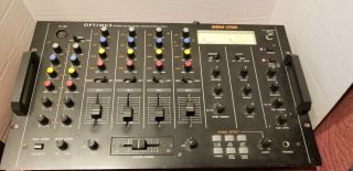 Vintage Optimus Radioshack Ssm - 1750 4 Channel Stereo Sound Mixer W/ Sound Effect