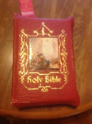 Vtg 1958 The Holy Bible The Catholic Press - Illustrated - Rev.  John O 