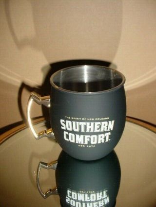 Southern Comfort Whiskey Metal Cup Mug The Spirit Of Orleans