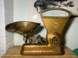 Vtg Antique 5lb Dayton Computing Scale 1906 Style 167 General Store Candy Old