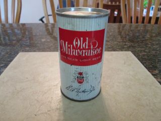 Old Milwaukee Beer Can Jos.  Schlitz Brewing Co.  Milwaukee,  T/o