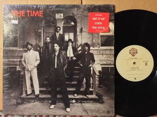 Time 1st Self Titled Ex In Shrink With Hype Sticker Funk Prince