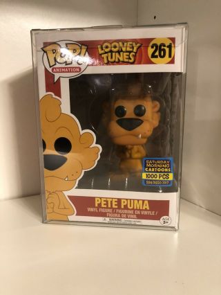 Funko Pop Looney Tunes Pete Puma 261 San Diego Comiccon 2017 Exclusive 1000pcs