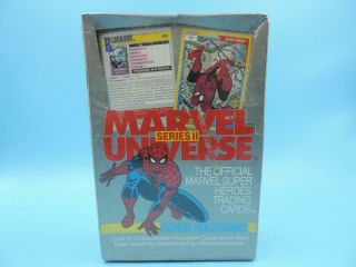 Vintage Skybox Marvel Universe Series Ii 1991 Factory Box
