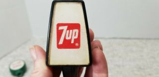 VINTAGE RED 7UP 7 - UP SODA FOUNTAIN MACHINE PULL TAB HANDLE 2