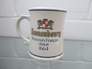 Limited Edition Kronenbourg France Mini Beer Mug Tankard Franklin Porcelain