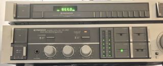 Vintage Pioneer Sa - 950 Amplifier And Pioneer Tx - 950 Synthesized Tuner Bundle