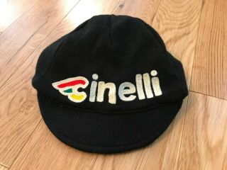 Vintage Old Cinelli Cycling Hat Cap Perfect
