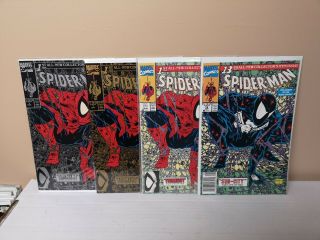 Spider - Man 1 Torment Gold,  Silver & Green Covers 13