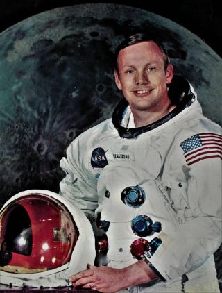 NEIL ARMSTRONG Hand SIGNED UNINSCRIBED 8 X 10 JSA 2
