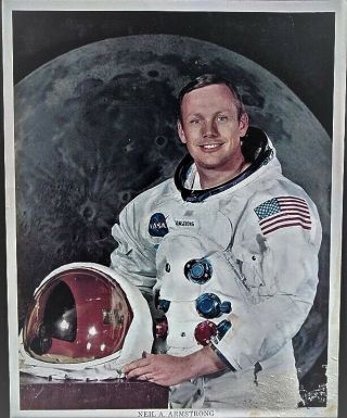 NEIL ARMSTRONG Hand SIGNED UNINSCRIBED 8 X 10 JSA 3