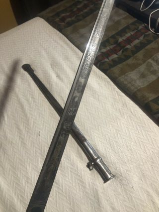 1850 Staff And Field Officer Sword 3
