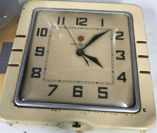 Telechron General Electric Kitchen Clock Chef - Model Ab2f04