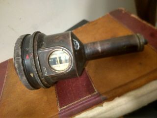 Large Vintage Brass Pressure Gauge /valve,  Antique,  Steampunk - - Germany