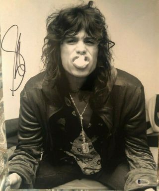 Steven Tyler Signed Autographed 11x14 Photo Aerosmith Beckett