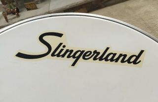 Set Of 2 Vintage SLINGERLAND 1970 ' s Bass Drum Heads 22 